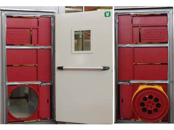 door fan test