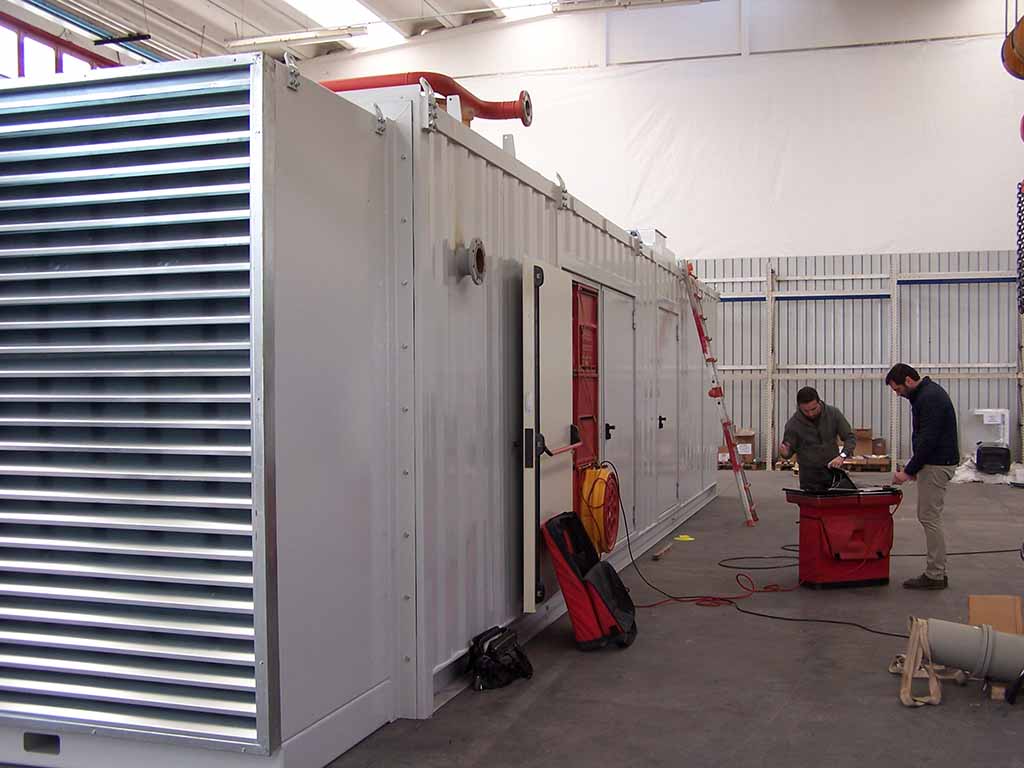 door fan test